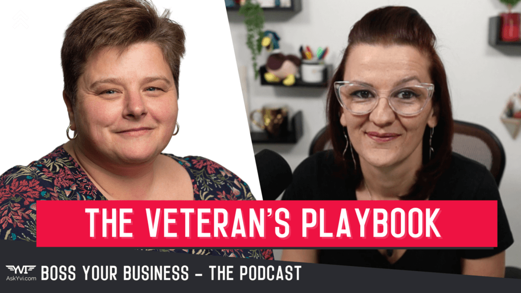 Boss Your Business Podcast Ep 39-The Veteran's Playbook_ Building an Award-Winning VA Training Company-Amanda Johnson-thumb
