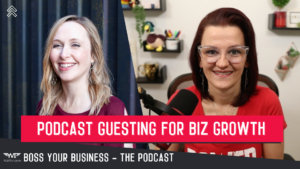 Boss Your Business Podcast Ep 41-Grow your business as a guest on podcasts.-Victoria Bennion -thumb