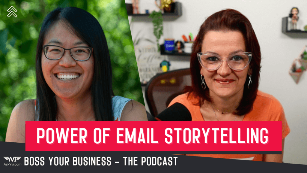 Boss Your Business Podcast Ep 052-Harness the Power of Email Storytelling to Connect, Compel, and Sell With Integrity-Joanne Homestead-thumb