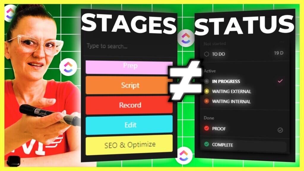 The Status Vs Stages ClickUp Mistake Killing Team Productivity